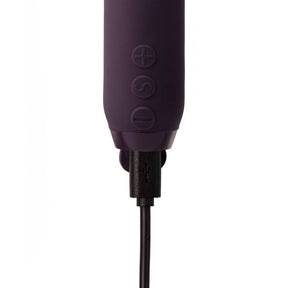 Vibrator Je Joue Duet Bullet mit zwei Spitzen Lila 11,5 x 2,85 cm