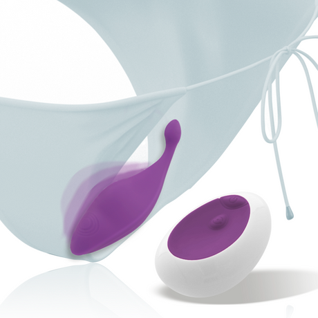 Vibrator Mindy Pantie Lila Fernbedienung 1 cm.2