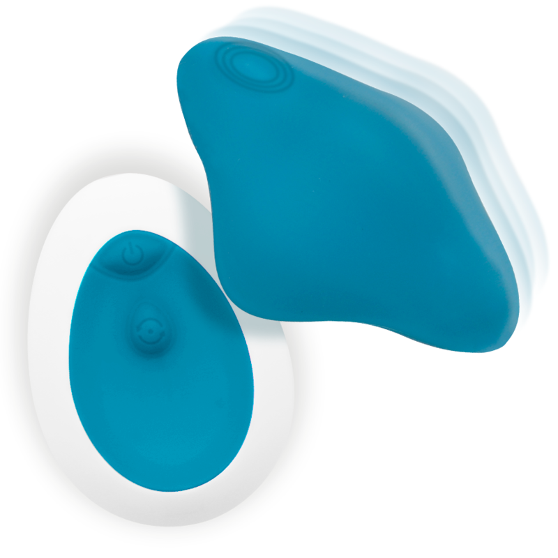Intense - Samantha Pantie Fernbedienung Blau
