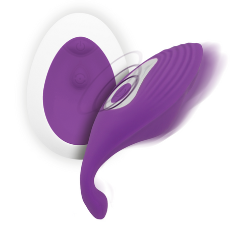 Vibrator Mindy Pantie Lila Fernbedienung 1 cm.1