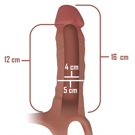 Penishülle Hohlgeschirr mit.3