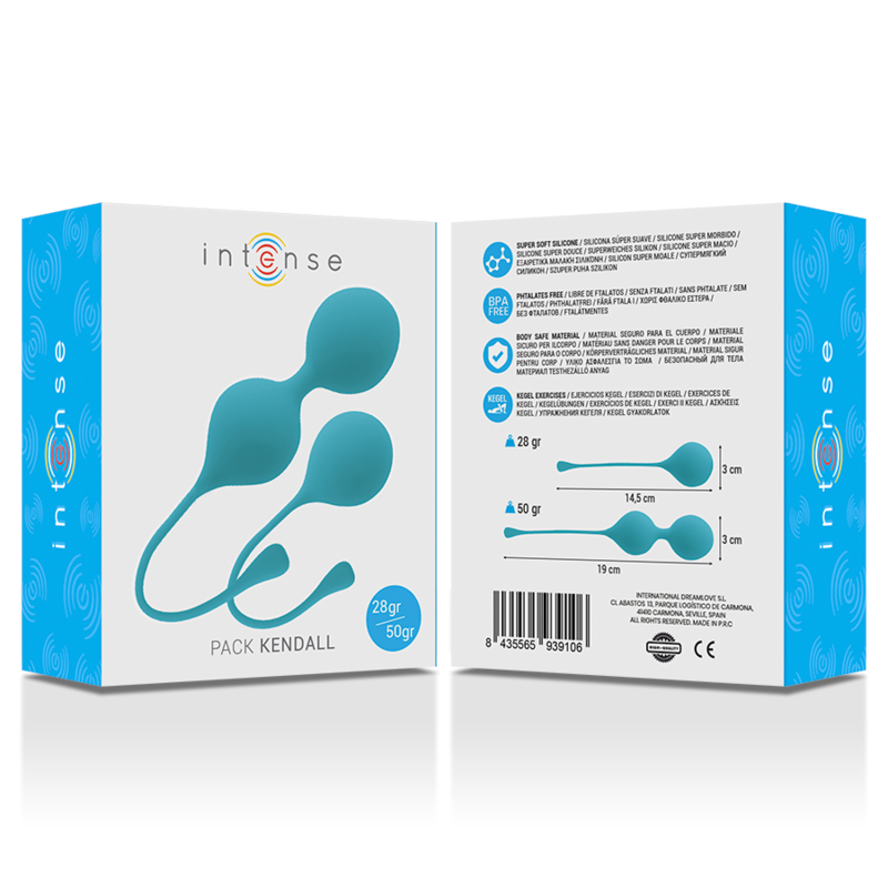 Intense - Kegel Balls Pack Kendall Blau