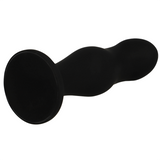 Black&Silver - Sean Plug Anal Premium Silikon Schwarz