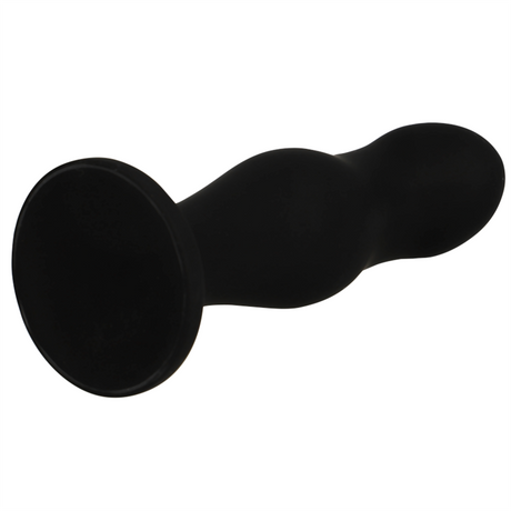Black&Silver - Sean Plug Anal Premium Silikon Schwarz