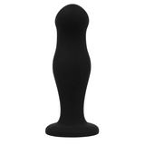 Black&Silver - Sean Plug Anal Premium Silikon Schwarz