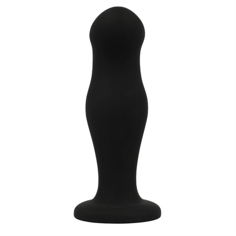 Black&Silver - Sean Plug Anal Premium Silikon Schwarz