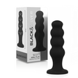 Black&Silver - Scott Premium Silikon Analplug Schwarz