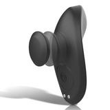 Black&Silver - Preston Wiederaufladbarer Silikon-Vibrator-Pantie Schwarz