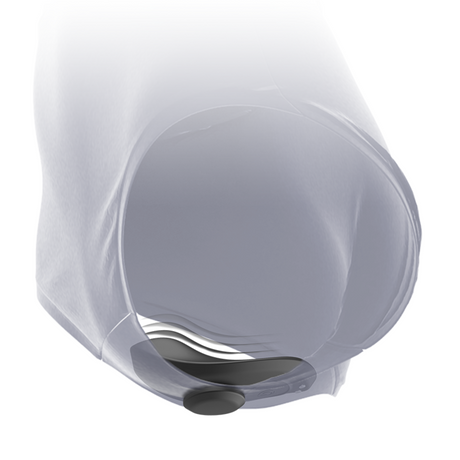 Black&Silver - Preston Wiederaufladbarer Silikon-Vibrator-Pantie Schwarz