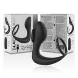 Black&Silver - Analmassager mit Fernbedienung, Wiederaufladbares Silikon Schwarz