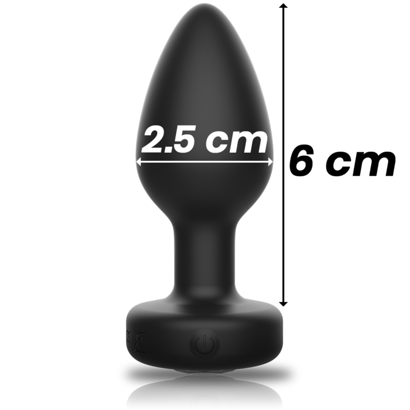 Ibiza - Anal-Stecker mit Fernbedienung, Grösse S
