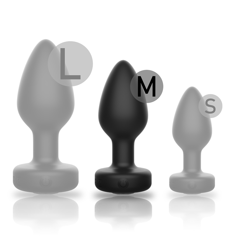 Ibiza - Anal-Stecker mit Fernbedienung, Grösse M
