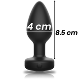 Ibiza - Anal-Stecker mit Fernbedienung, Grösse L