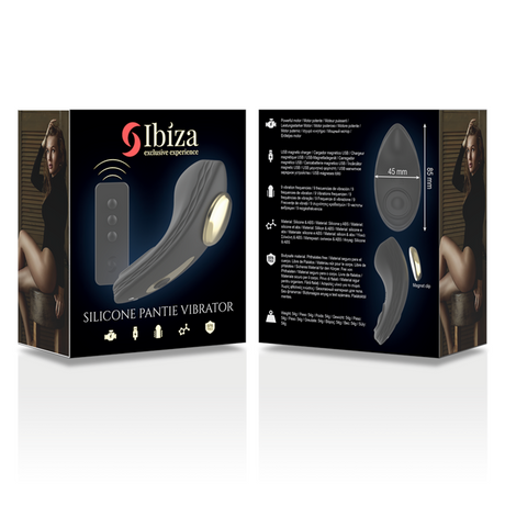 Ibiza - Silikon-Höschenvibrator mit Fernbedienung