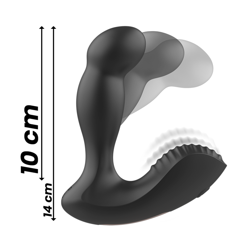 Ibiza - Analmassager mit Fernbedienung 11 x 4 cm
