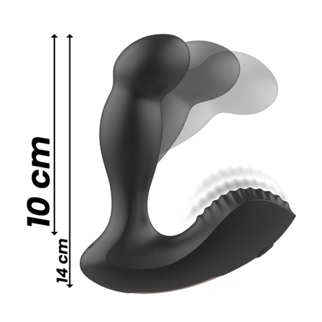 Analplug Analmassager mit Fernbedienung 11 x 4 cm.4