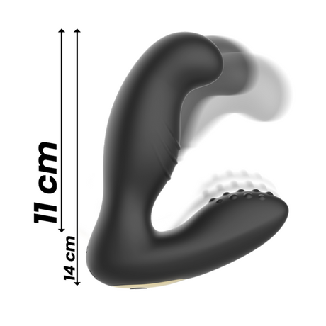 Analplug Analmassager mit Fernbedienung 10 x 3,5 cm.2
