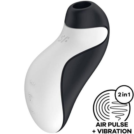 Vibrator Orca Air Pulse Stimulator + Vibration Schwarz 11,5 x 5,6 cm