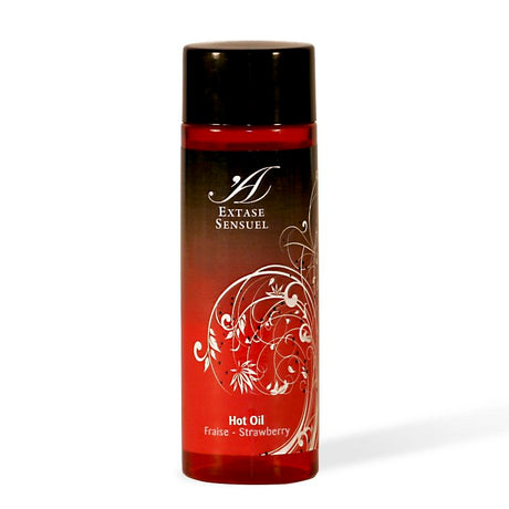 Massageöl Extase Sensual Wärme-Stimulationsöl Erdbeere 100 ml