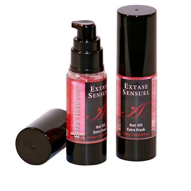Extase Sensual - Massageöl mit Extra Frischem Erdbeer Effekt 30 ml