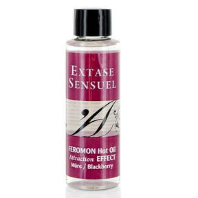 Extase Sensual - Massageöl mit Wrmeffekt und Brombeer Pheromonen 100 ml