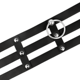 Coquette Chic Desire - Veganes Leder-Halsband im Fetisch-Stil