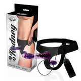 Harness Attraction - Rodney Double Penetraci N Vibrator 18 cm-x-3.5 cm