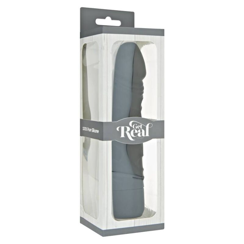 Get Real - Klassischer Original Schwarzer Vibrator