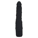 Get Real - Klassischer Schlanker Vibrator Schwarz