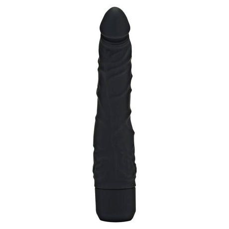 Get Real - Klassischer Schlanker Vibrator Schwarz