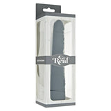 Get Real - Klassischer Schlanker Vibrator Schwarz