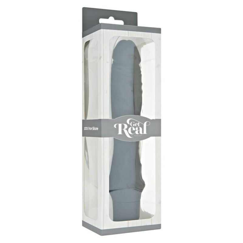 Get Real - Klassischer Grosser Schwarzer Vibrator