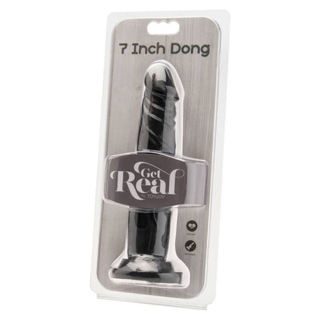 Realistischer Dildo Dong Schwarz 18 x 3,5 cm.1