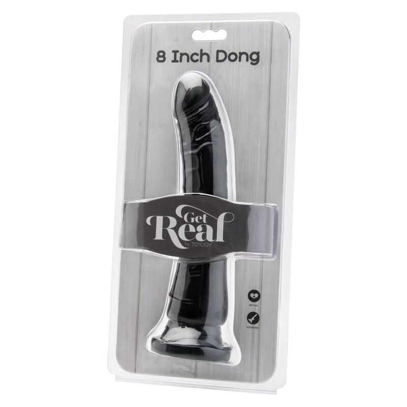 Get Real - Dong 20,5 cm Schwarz