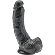 Get Real - Dildo 20,5 cm mit Kugeln Schwarz