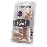 Get Real - Dildo 18 cm mit Kugeln Vibrator Haut