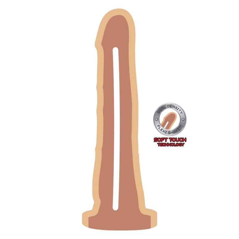 Get Real - Dual Density Dong 19 cm Haut
