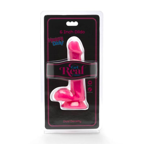 Get Real - Happy Dicks Dildo 12 cm Blle Rosa