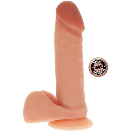 Get Real - Silikondildo 20,5 cm mit Kugeln Haut