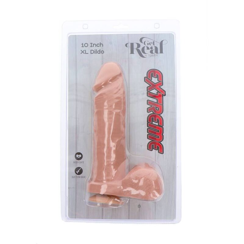 Get Real - Extremer XL-Dildo 25,5 cm Haut
