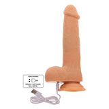 Get Real - Rotierende Perlen, die Dildo-Haut Vibrieren