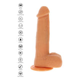 Get Real - Rotierende Perlen, die Dildo-Haut Vibrieren
