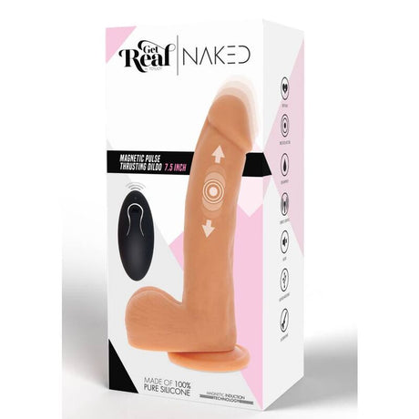 Realistischer Vibrator Magnetischer Pulse Vertrauende DildHaut.5