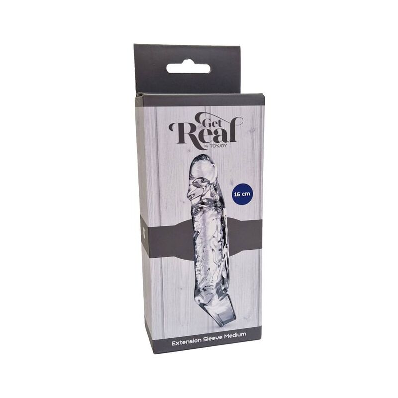 Get Real - Verlngerungshülse Medium Transparent