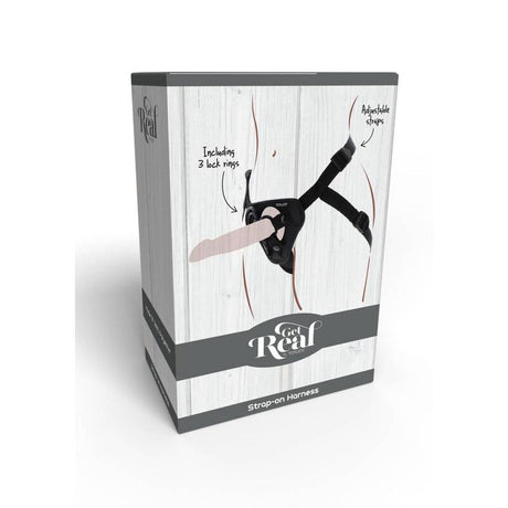 Get Real - Strap-On-Gurt Schwarz