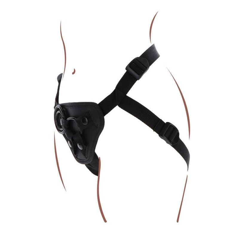 Get Real - Strap-On-Gurt Schwarz