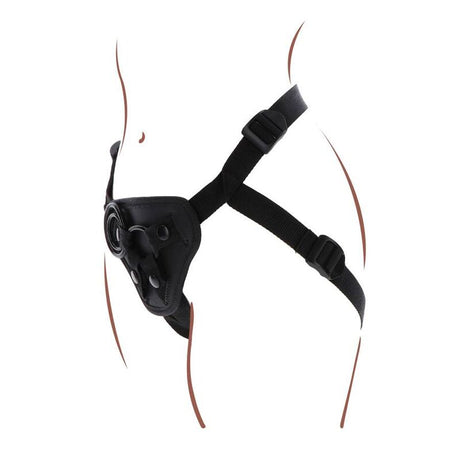 Get Real - Strap-On-Gurt Schwarz