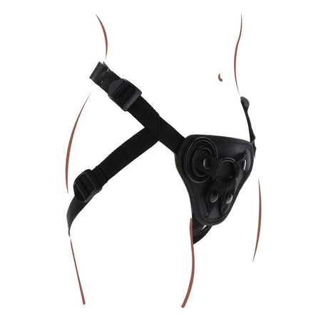 Get Real - Strap-On-Gurt Schwarz