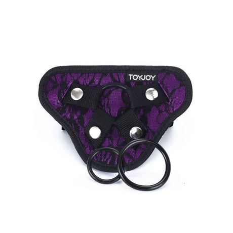 Get Real - Strap-On-Spitzengeschirr Lila