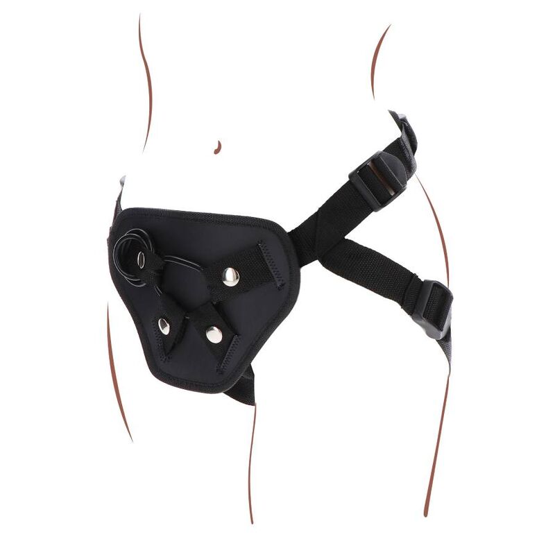 Get Real - Strap-On-Deluxe-Gurt Schwarz